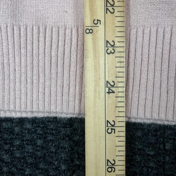 Nordstrom Womens Pink Crewneck Sweater Medium Lenzing Ecovero Viscose Blend Knit - Picture 5 of 6